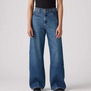 Levi's Cinch Baggy Women's High Rise Jeans Medium Wash 29 Classic Relaxed Casual